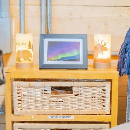Studio Log Dry Cabin| Aurora Views! Fairbanks Exterior photo